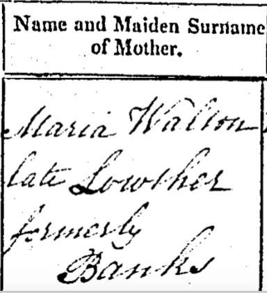 image showing a record with both late and formerly